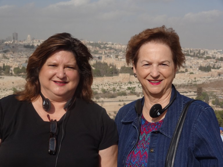 Mom and I Holy Land 2011